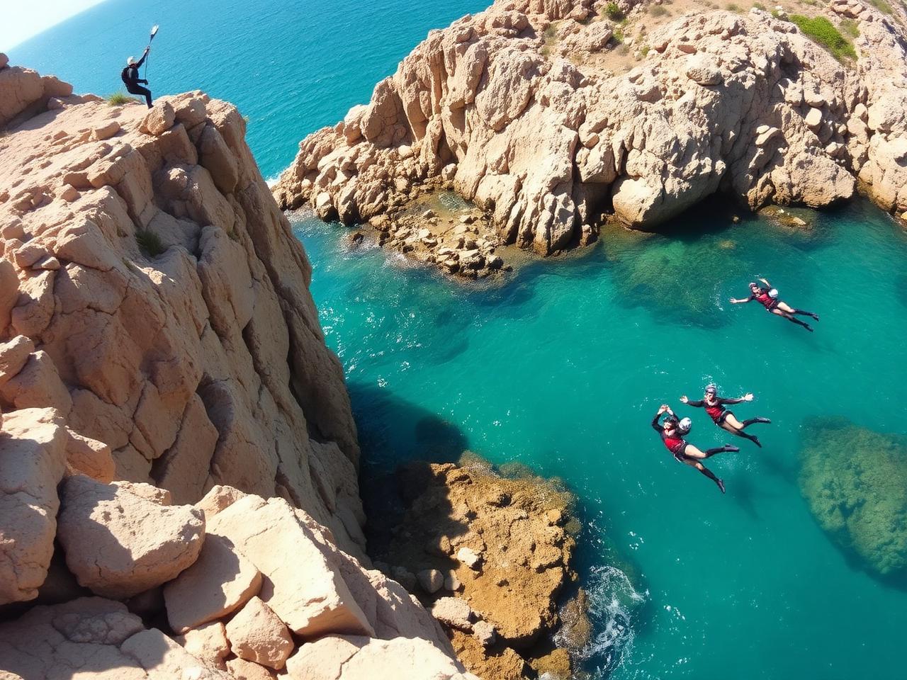 Coasteering Cala e Luas