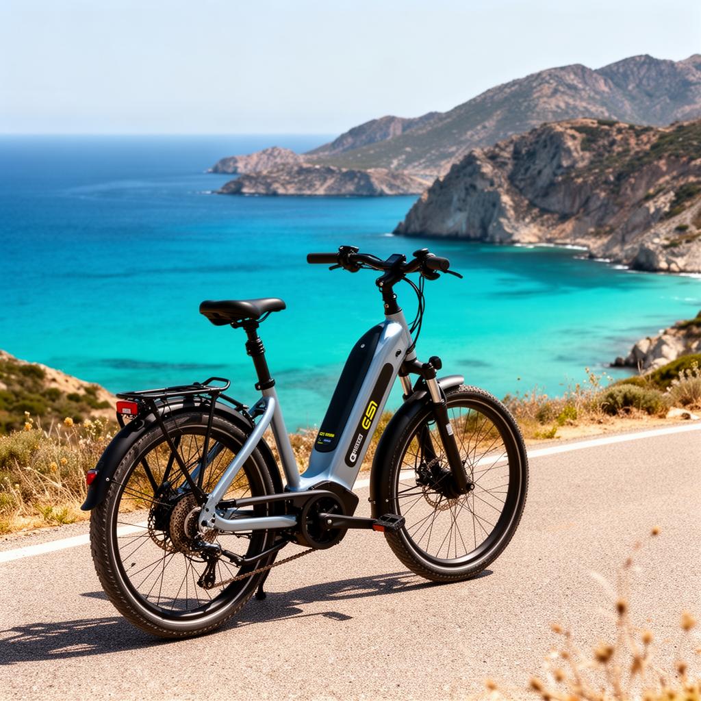 E-Bike rental with pedal assist